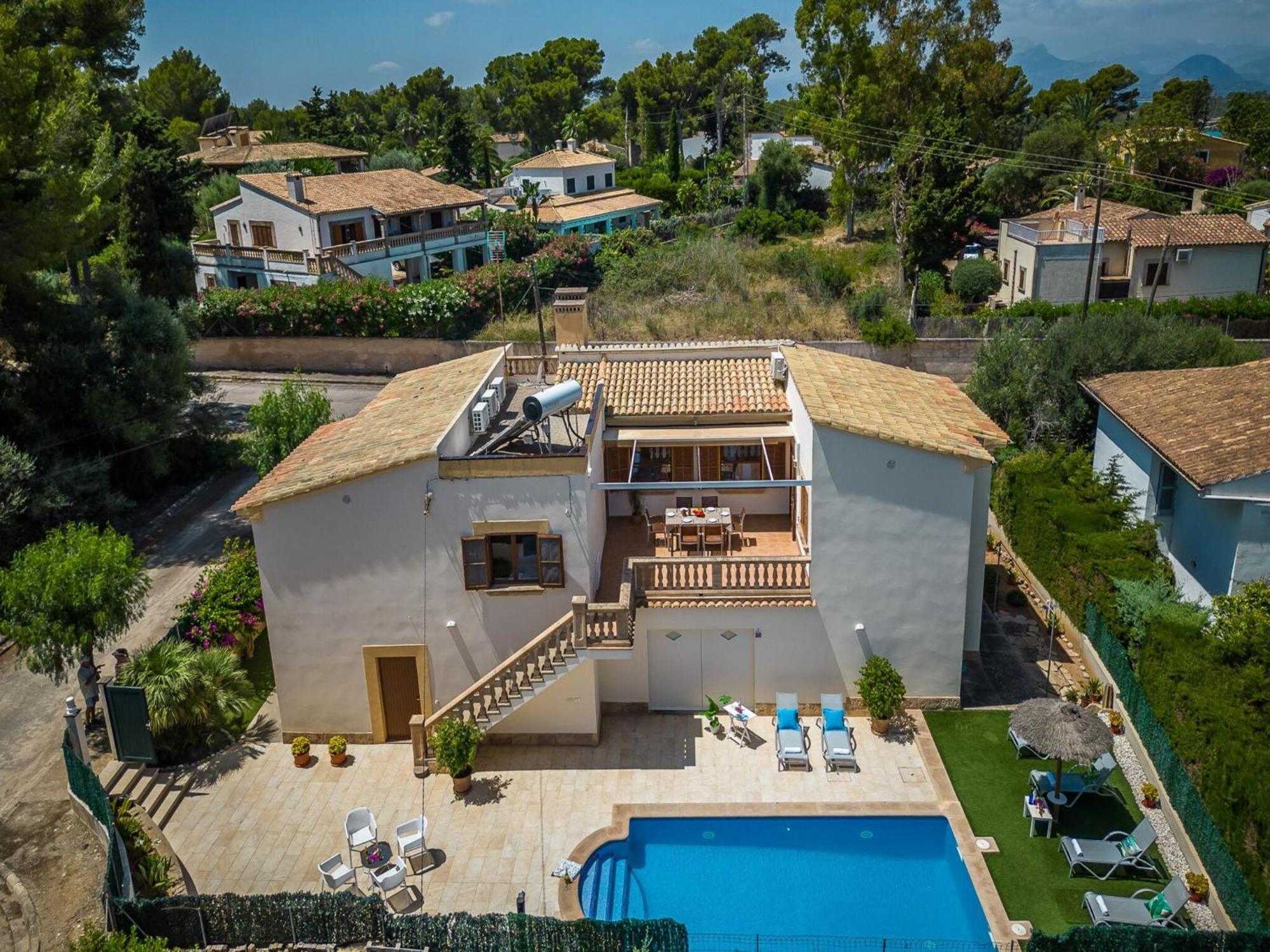 In With Pool Ferienhaus Alcúdia